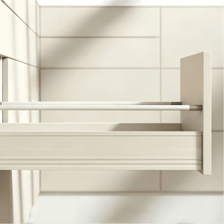 Double wall undermount slide