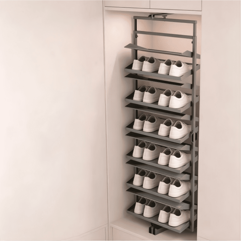 Rotating Shoe Rack
