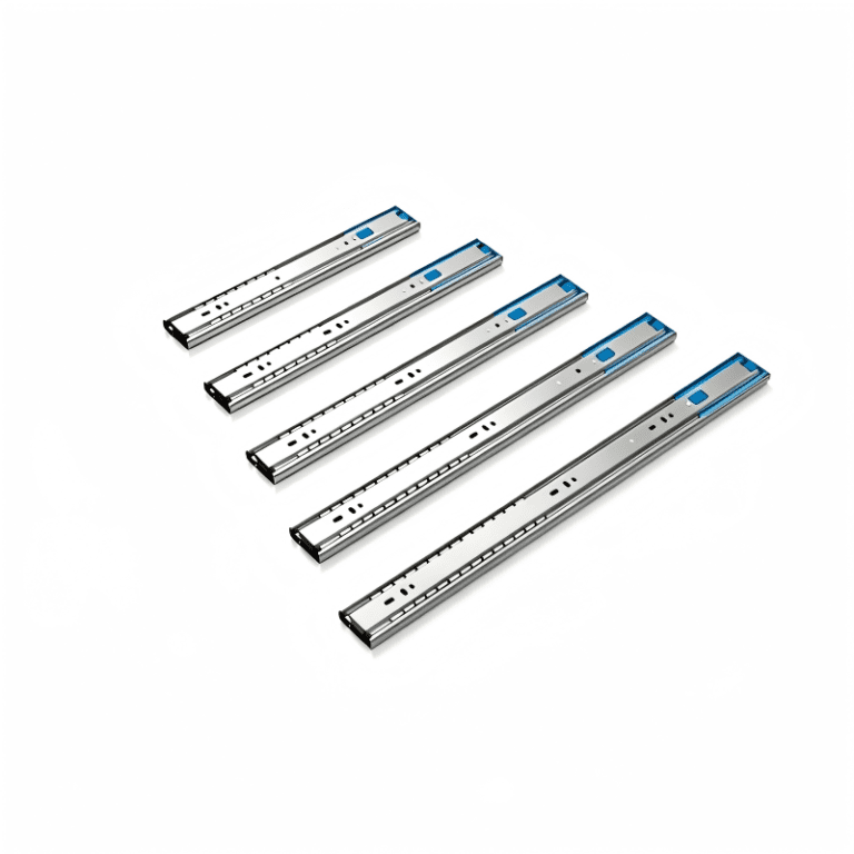 Full Extension Soft Closing Ball Bearing Slide