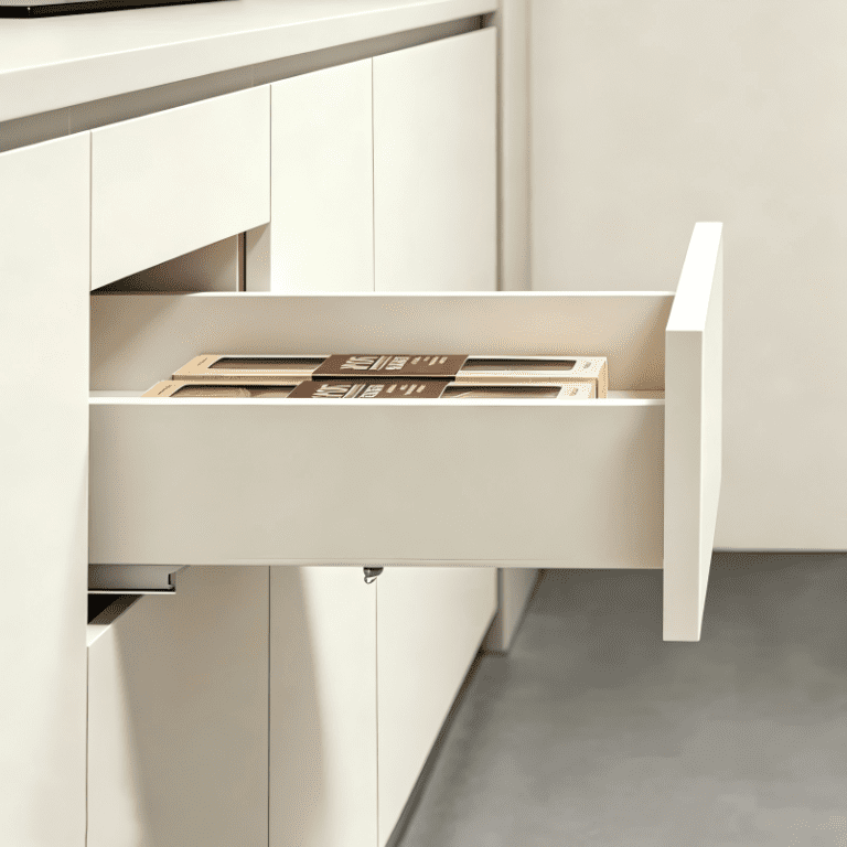 Double wall undermount slide