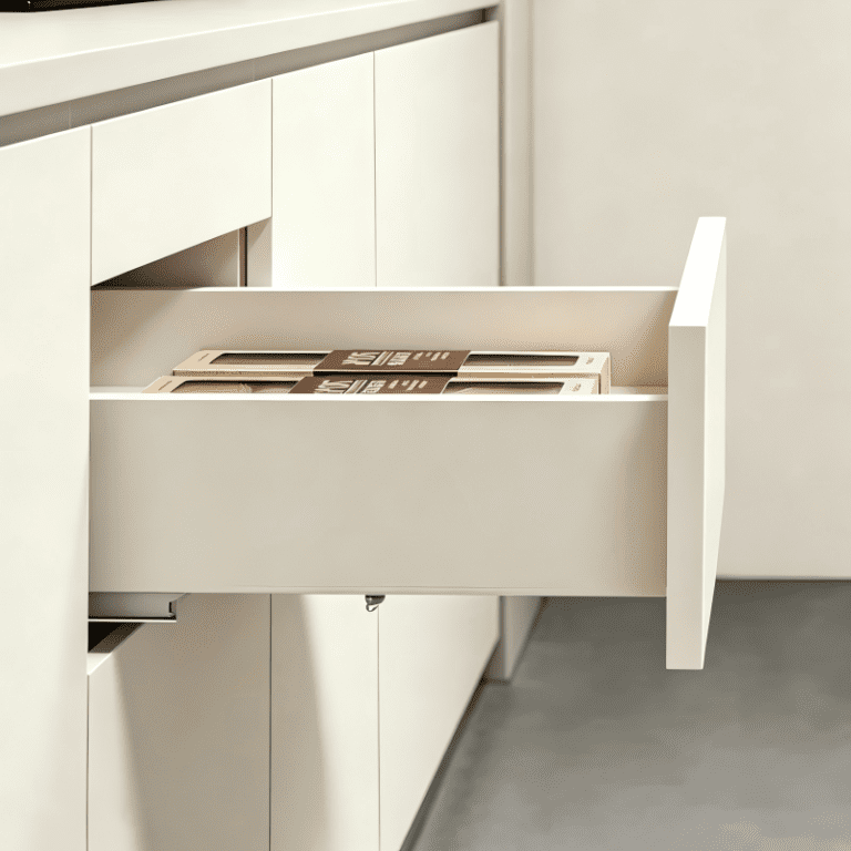 Double wall undermount slide
